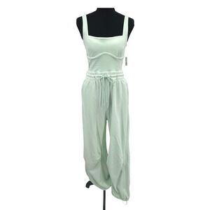 FP Movement by Free People Mint Green Jumpsuit Romper